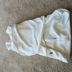 Halo Micro Fleece Swaddle Sleep Sack Size Newborn 0-3M Cream